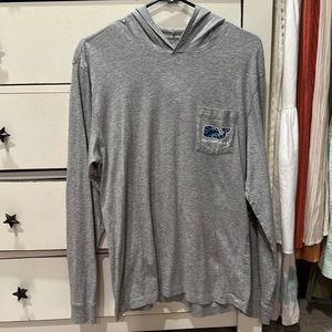 Vineyard vines, long sleeve with hood